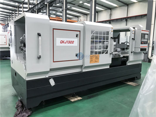 zware cnc draaibank die het vlakke de draaibankcnc van het bedqk1322 metaal pijp inpassen draaien