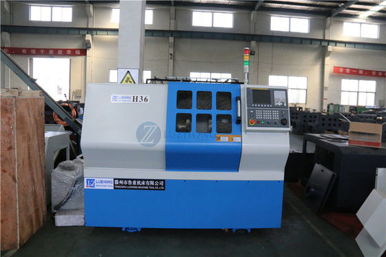 de minicnc draaibank H46 kleine horizontale cnc het draaien machine van de metaaldraaibank