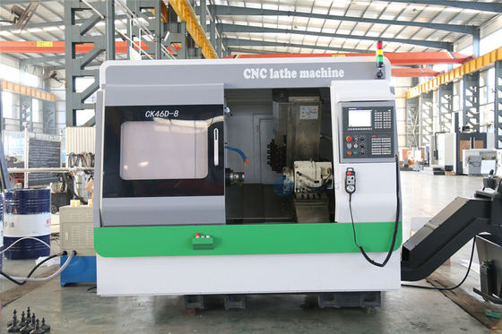 Ck46d-8 4 As Draaiend Centrum met y-As en c-ascnc van het Hellingsbed Draaibankmachine